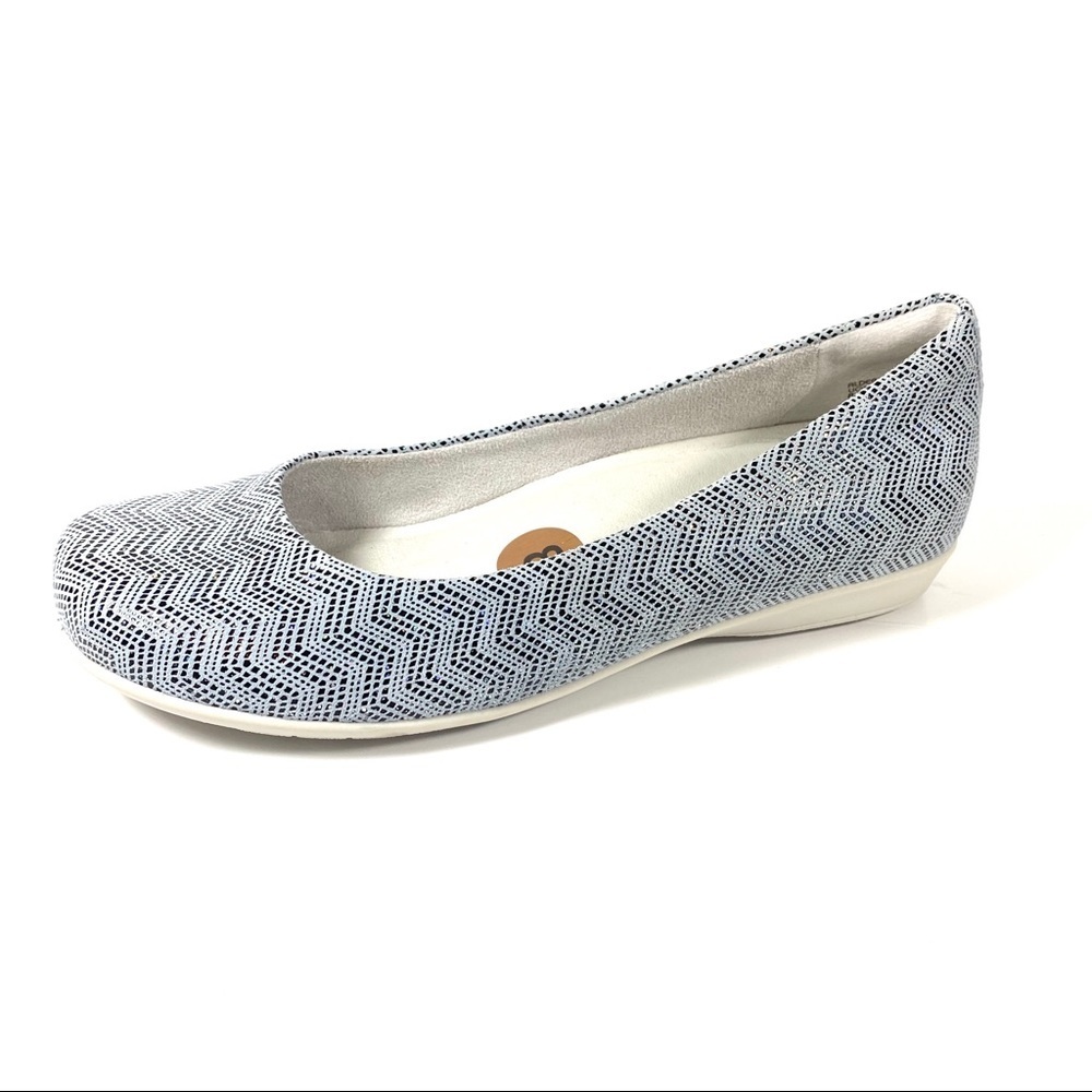Earth Alder Astoria Ballet Flats Blue‎ Size 8M